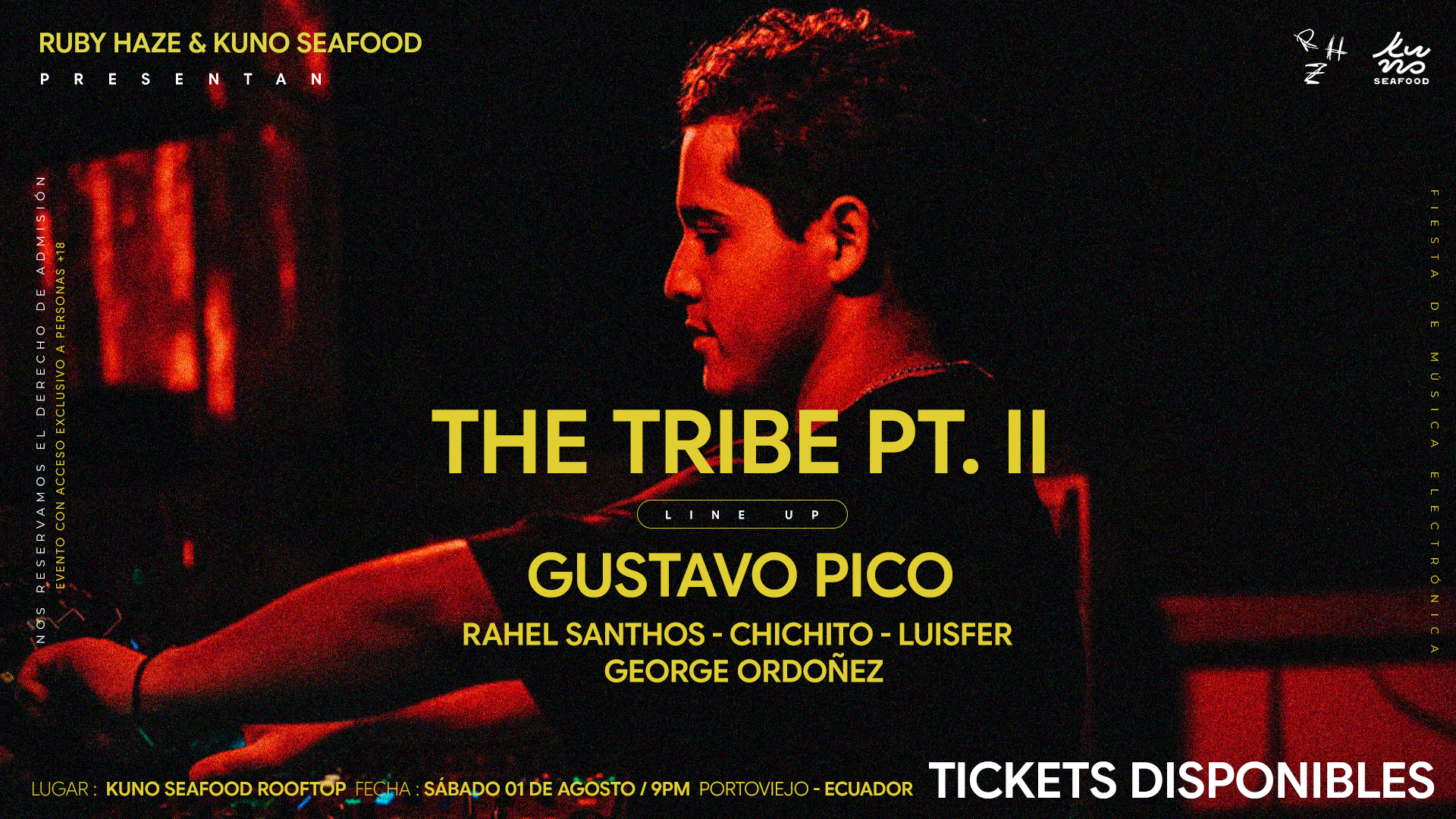 THE TRIBE PT.II — Sábado 01 de Agosto